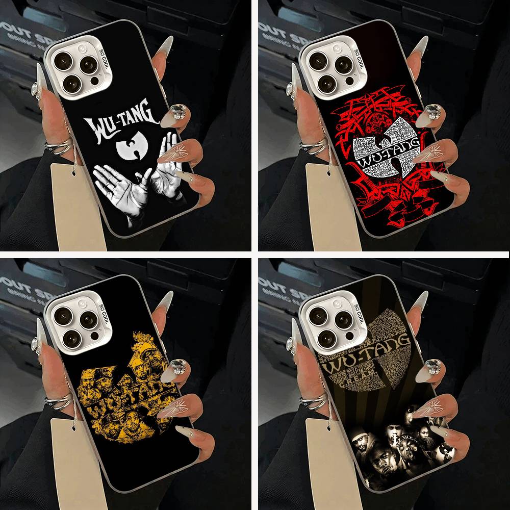 Wu-Wu-T-Tang -Clan Phone Case For IPhone 17 Air 16 15 14 13 12 11 Pro Max White Sliver Hard Cover