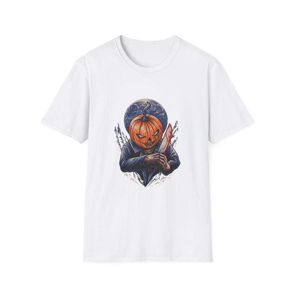Spooky Pumpkin Halloween T-Shirt, Unisex Tee, Fall Fashion, Halloween