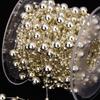 Pearl Beaded Chain Ribbon String DIY