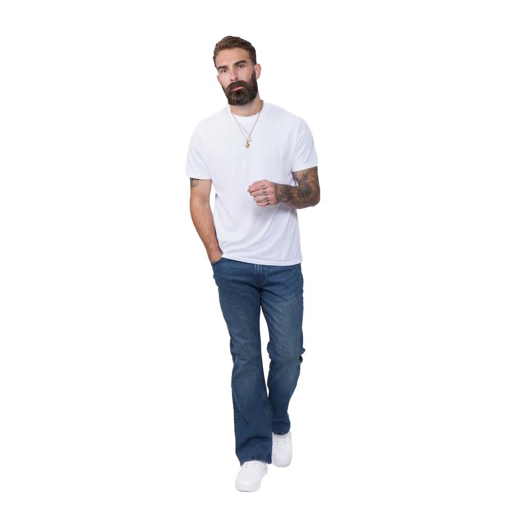 Firetrap Mens Tokyo Cotton Bootcut Jeans