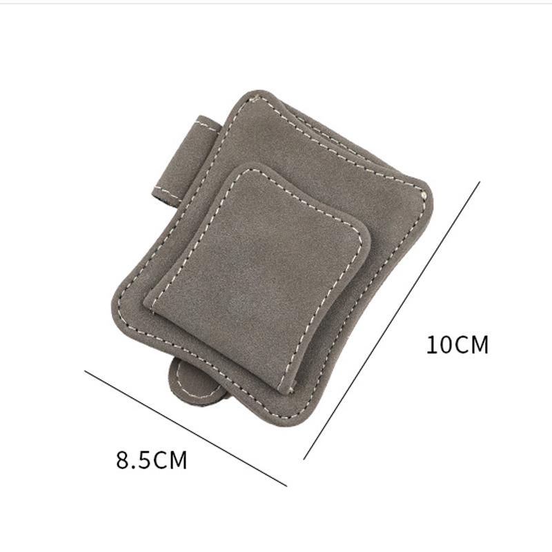 AABJ1 Clip per Occhiali da Parasole in Camoscio per Auto Scatola Porta Occhiali da Sole per Porsche Cayenne Panamera Macan 911 718 Taycan Boxster Cayman 918