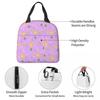 Rapunzel Pattern Insulated Lunch Bag for Women Office Cooler Thermal Food Box Tote Leakproof Lunch Boxes Container