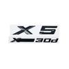 3D ABS Adhesive Black Letter Badges for Trunk Emblem suitable for BMW X5 E53 E70 F15 G05 models XDrive28i 30i d 35i 40i 48i 50i