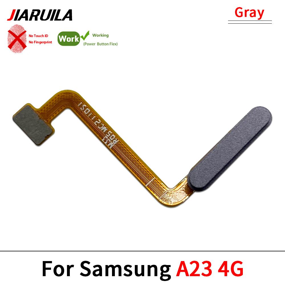 Home Side Power Button Touch ID fingerprint Finger Sensor Scanner Flex Cable For Samsung A11S A11 1G A11 1G