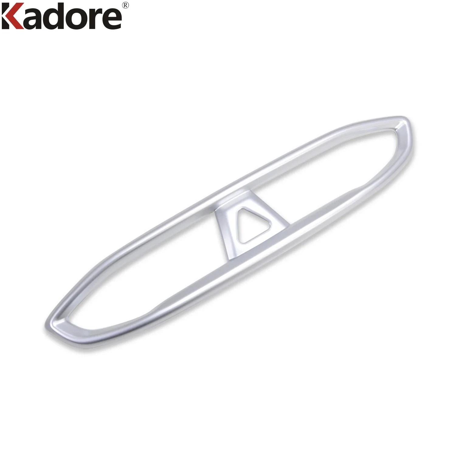 

For Hyundai Santa Fe Carbon Fiber Car Front Center Air Condition Vent Outlet Cover Trim Interior Accessories ABS Matte