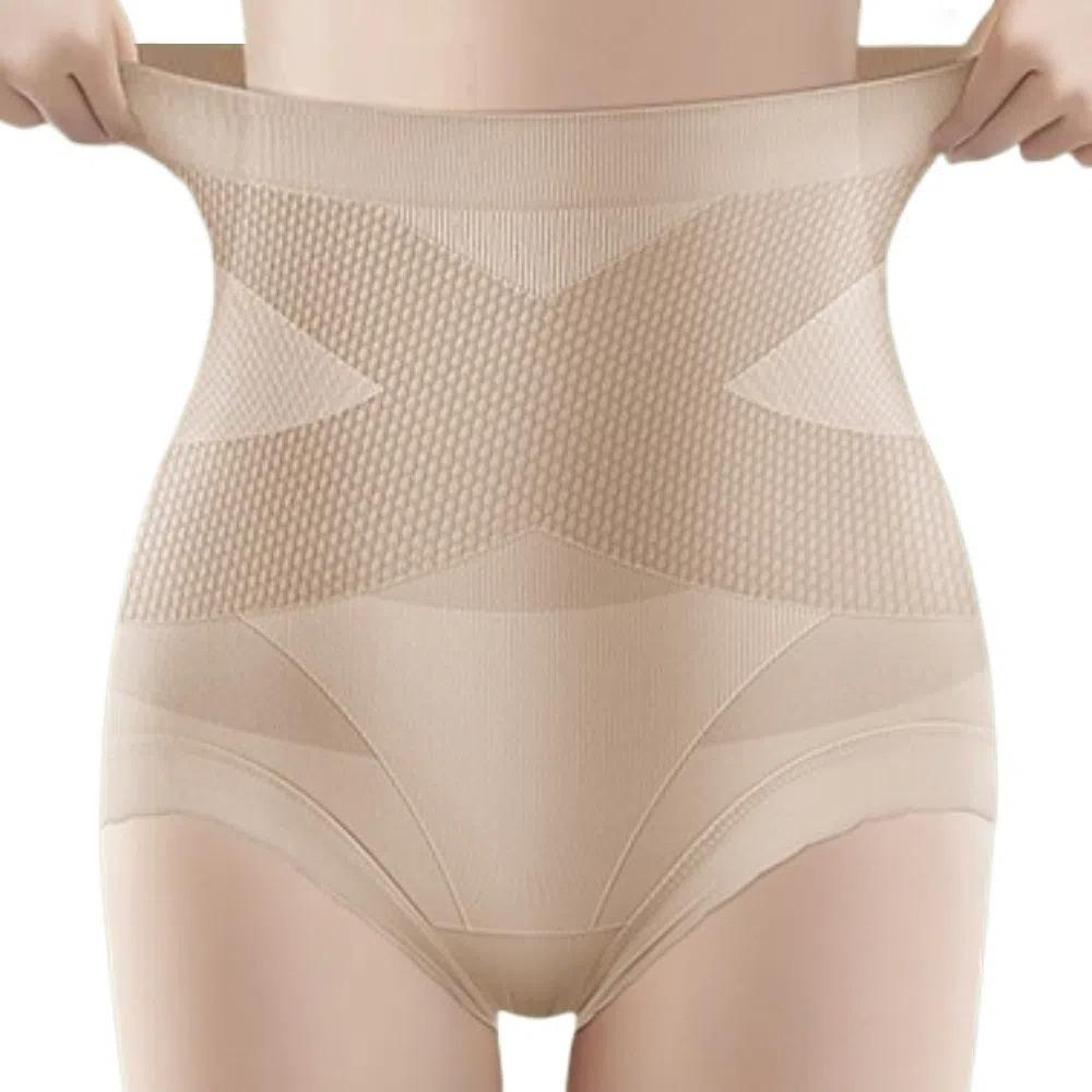 

High Waist Butt Lifter Briefs Slimming Seamless Shapewear Breathable Postpartum Body Shaper Women M чорний