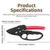 New SK5 Alloy Steel Pruning Shears Ergonomic Design Quick Cuts Garden Tools Anti-slip Handle Garden Clippers Garden Use