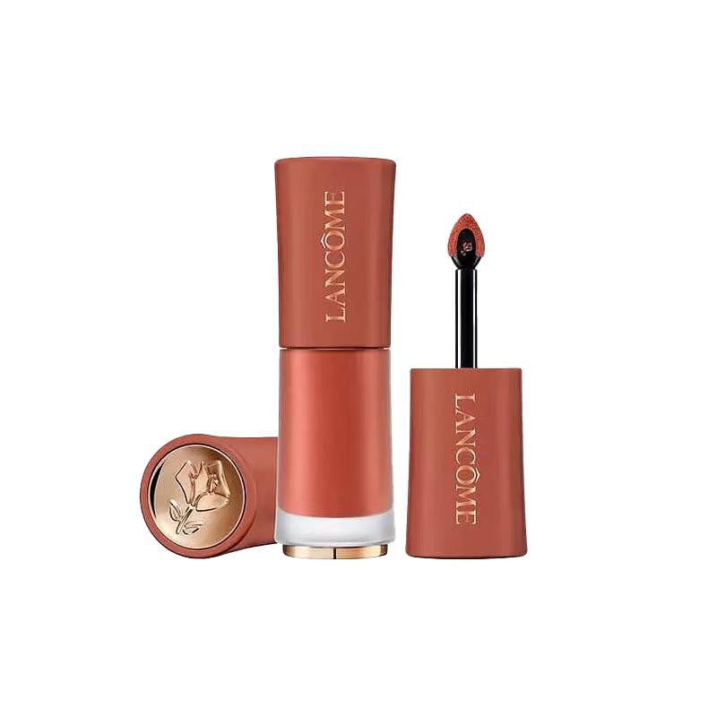 Lancôme Jingchun Xiaomanyao Lip Glaze Sample Size Easy to Color #275 French Naked Tea 3ml коричневый