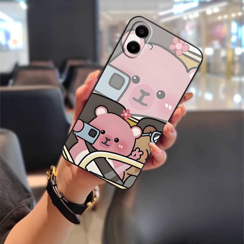 Anti-knock TPU Phone Case For Samsung Galaxy A07 Durable Fashion Design Silicone Phone Pouch Anti-dust Full Wrap Cute