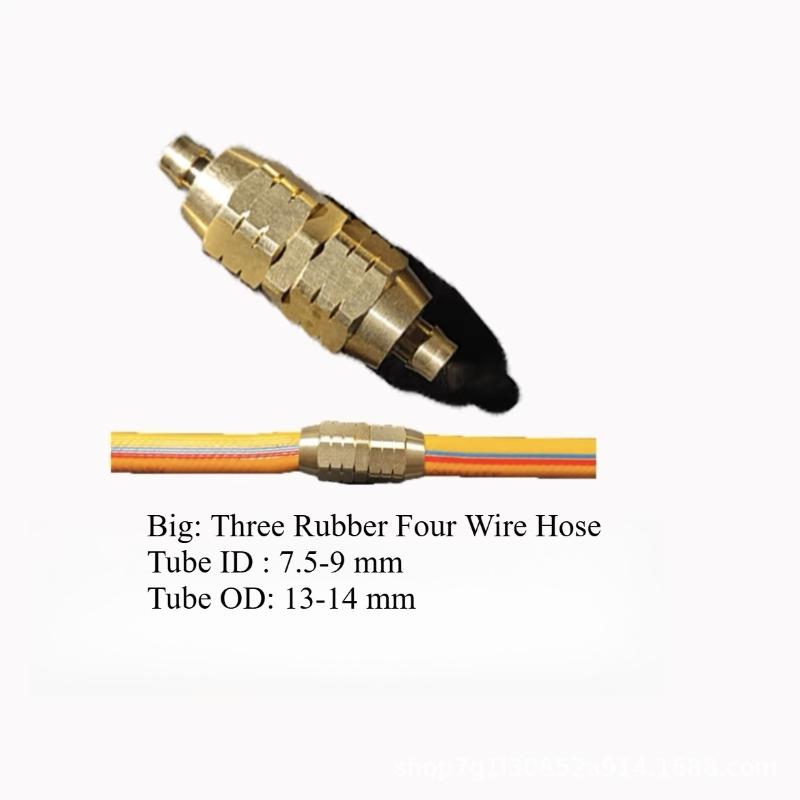 1 PC High-pressure Dosing Hose Pressure-free Connector Quick Coupling Fittings Pesticide Sprayer Medicine Hose Butt Connector