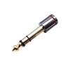 3 Pole 6.35mm to 3.5mm Jack Adapter Headphone Amplifier Audio Adapter Microphone Connector