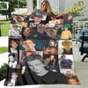 Coperta stampata Titanic Leonardo DiCaprio Coperta calda morbida e confortevole per casa viaggio letto coperta da picnic regalo di compleanno