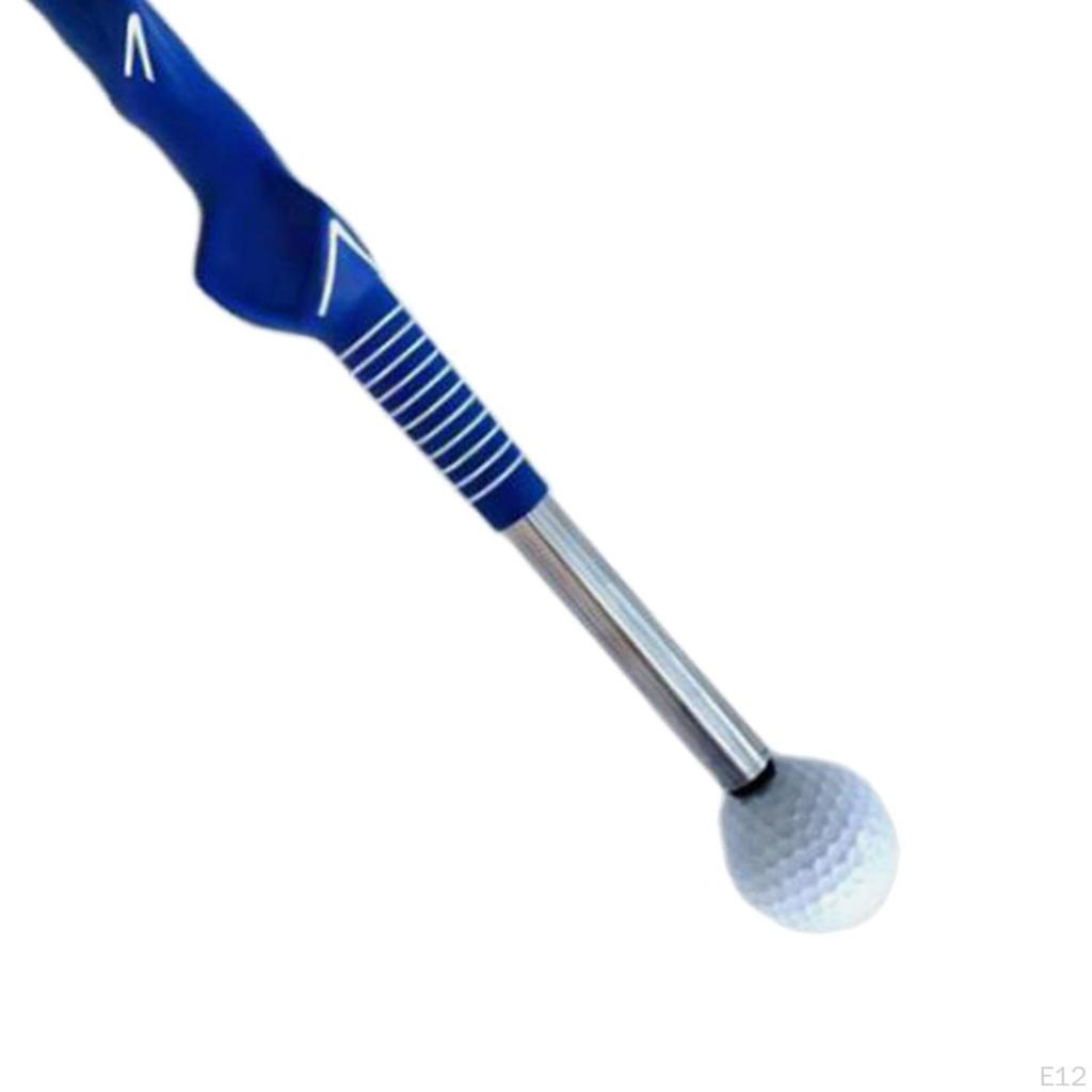 Golf Swing Aid Practice Telescopic Rod Training for Indoor, Outdoor, Flexibility