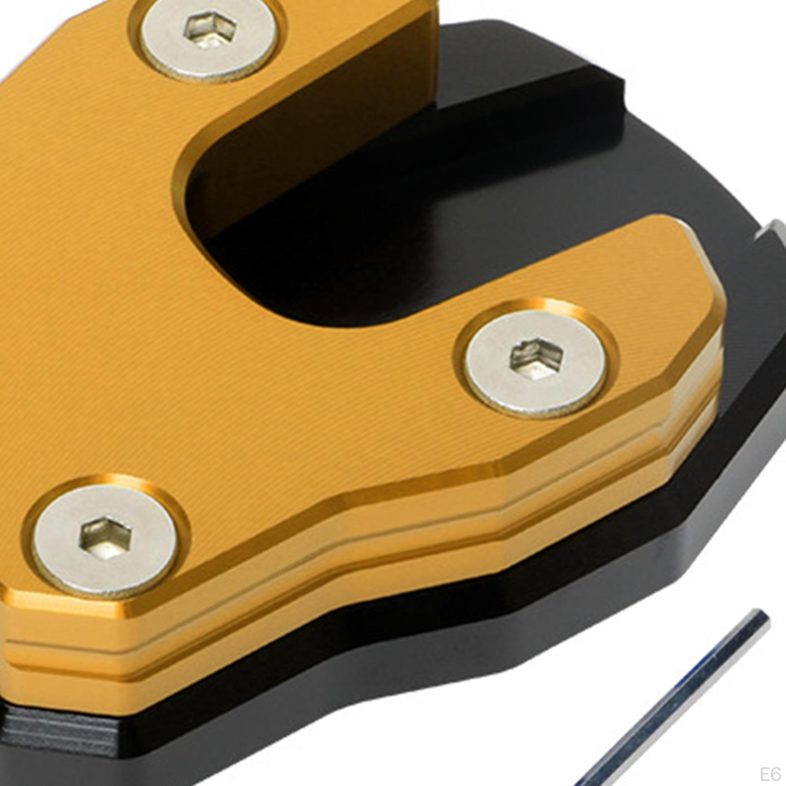 Extensor De Soporte Lateral Para Honda CB650R Y CBR650R (2019-2023) – Aluminio CNC, Mayor Estabilidad En Terrenos Blandos