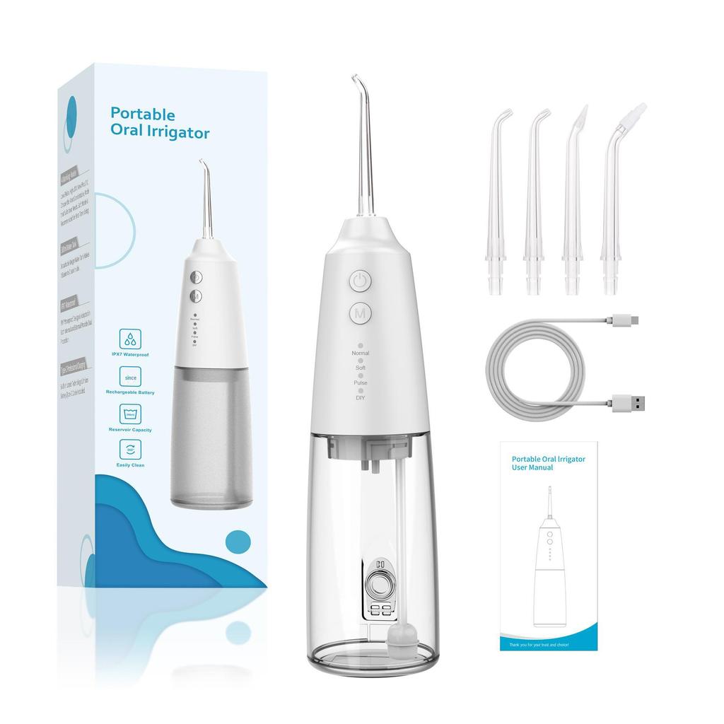 Electric Orthodontic Water Flosser for Home - Large Capacity Tooth Cleaner