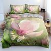 Set di biancheria da letto con fiori neri e oro per ragazzi e ragazze, copripiumino matrimoniale, federa per letto, per bambini, adulti, moda, tessili per la casa