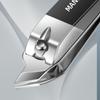 Nail Clipper Set for Men and Women with Leather Case and Original Beveled Nail Clippers