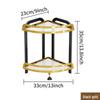 Zhishi 2-Tier Corner Kitchen Bathroom Storage Rack
