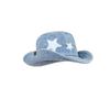 Wide Brim Western Cowboy Hat Adjustable Outdoor Sun Hat Kawaii Mountaineering Hat  Hiking
