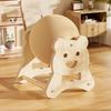 Cat Scratcher Toy Natural Sisal Scratching Ball with Wooden Base Interactive Play And Exercise Toy for Cat Dog Rabbit Small Pets