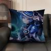 Scaramouche Genshin Impact Cushion Cover Natural Linen Organic Fabric Double-Sided Printing Sofa Home Decor Gift Pillow Case