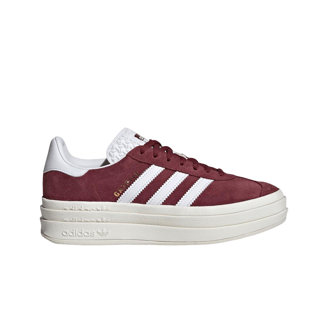 Adidas Gazelle Bold Shadow Red Cloud White HQ6892 Женские кроссовки