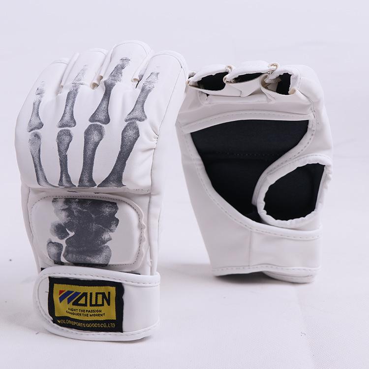 Adult Sanda Boxing Sparring Gloves - XL, Extra Thick Protective Gear