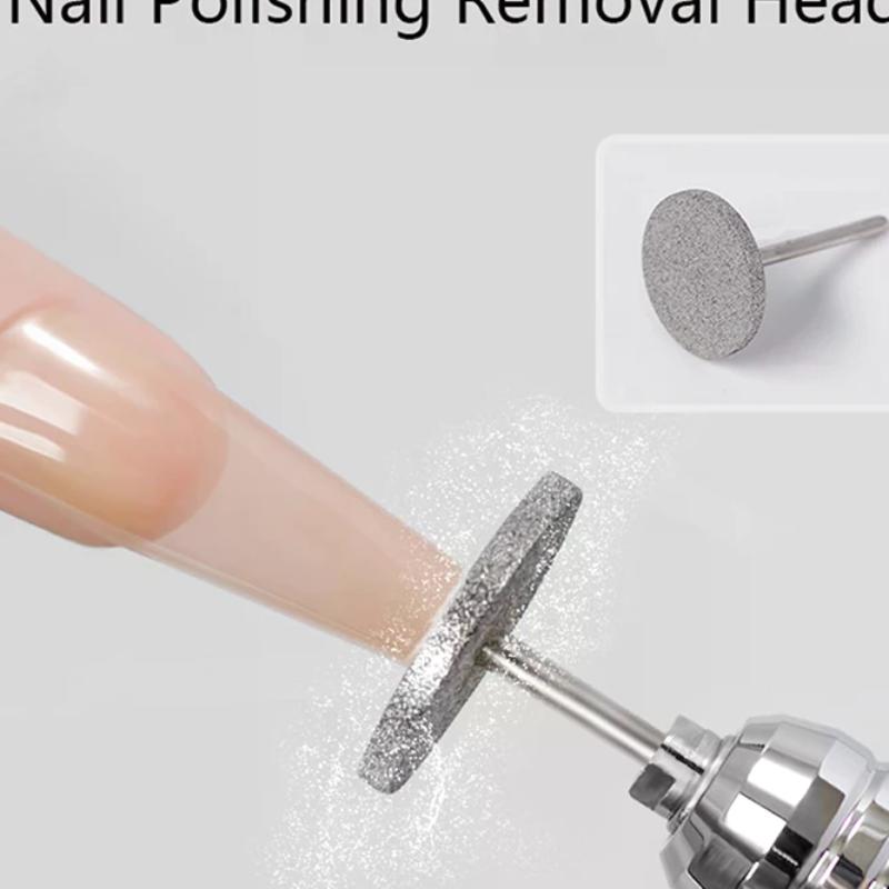 Diamond Nail Drill Milling Cutter for Manicure Bit Flexible Polisher Machine Electric Nail File Art Tools