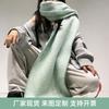 Autumn and winter new high-end scarf men's and women's niche simple shawl thickened warm versatile scarf