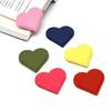 Bible Bookmarks Heart Shaped Bookmarks PU Leather Bookmarks Corner Page Book Markers Creative Bookmarks for Reading