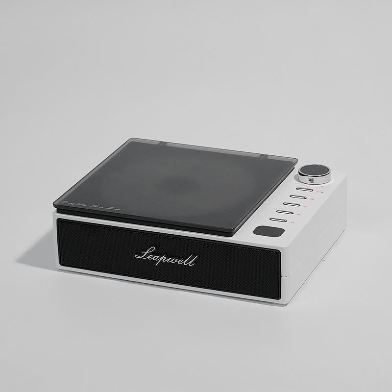 All-in-One Retro CD Player & Bluetooth Speaker with Screen