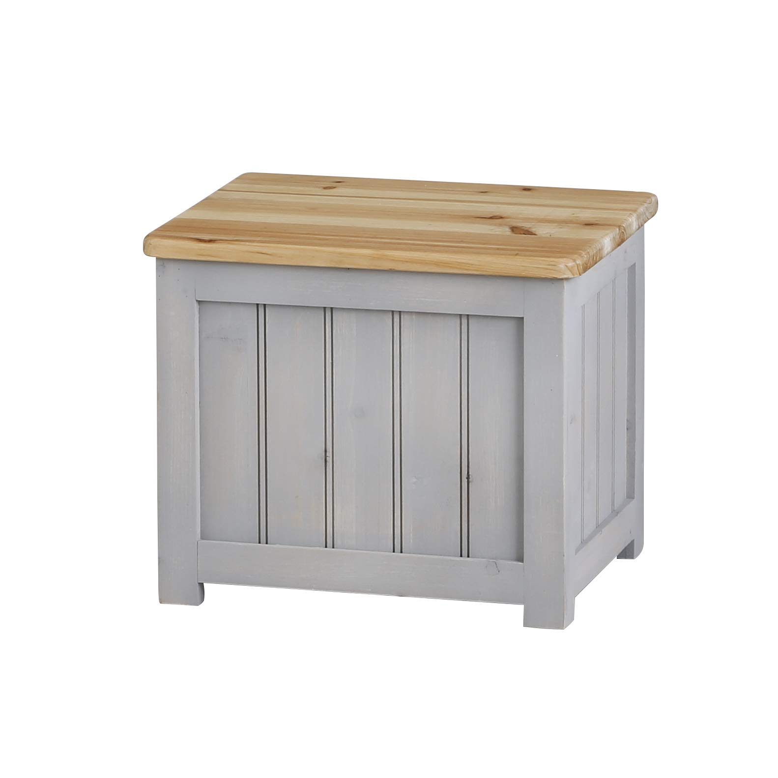 Стул-пуф Habiter Shabby Chic Box YI-801-GY Серый Ш35 x Г28 x В295 см 12070₽