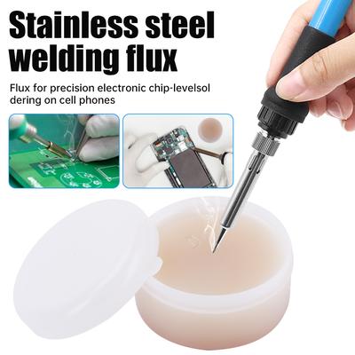 20/50/100g Lötflussmittel Bleifreies Lötpastenflussmittel Zinnlötpaste Schweißflussmittel Für Elektronik SMD PCB LED Löten Reparatur