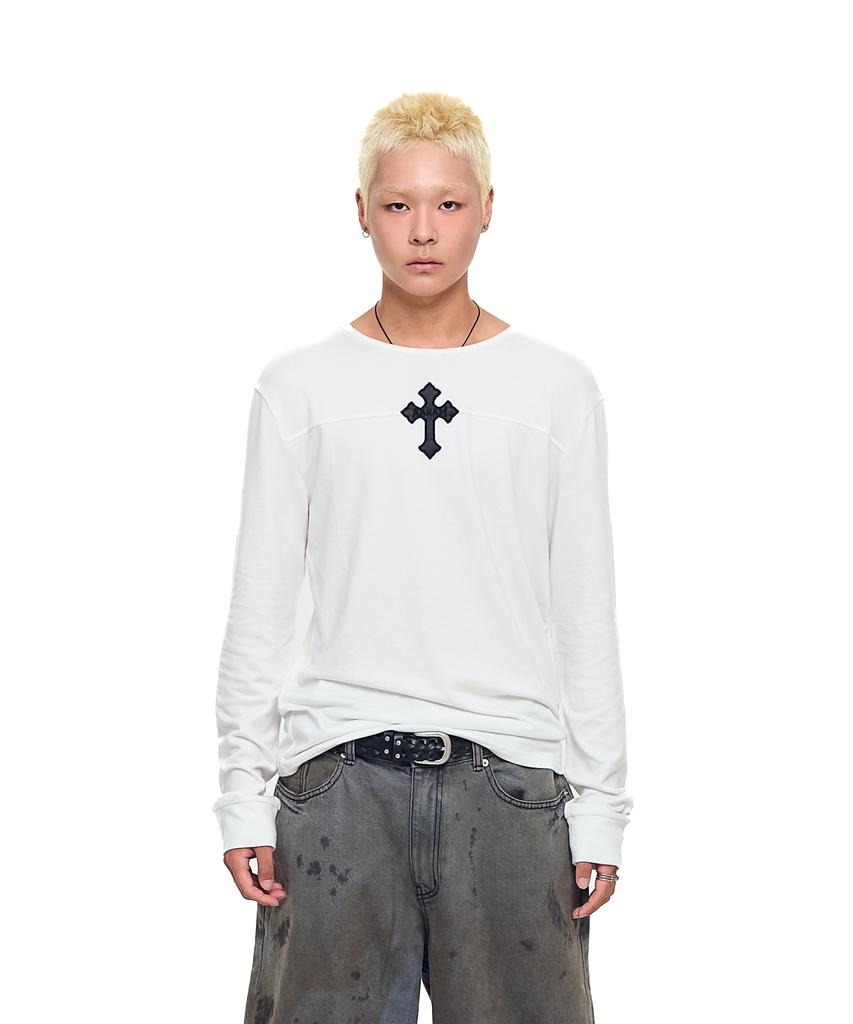 AAKAM Akm Cros2 Long Sleeve (White)