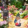 Delightful Resin Gnome Figurine Outdoor Garden Art For Stylish Yard Decorations