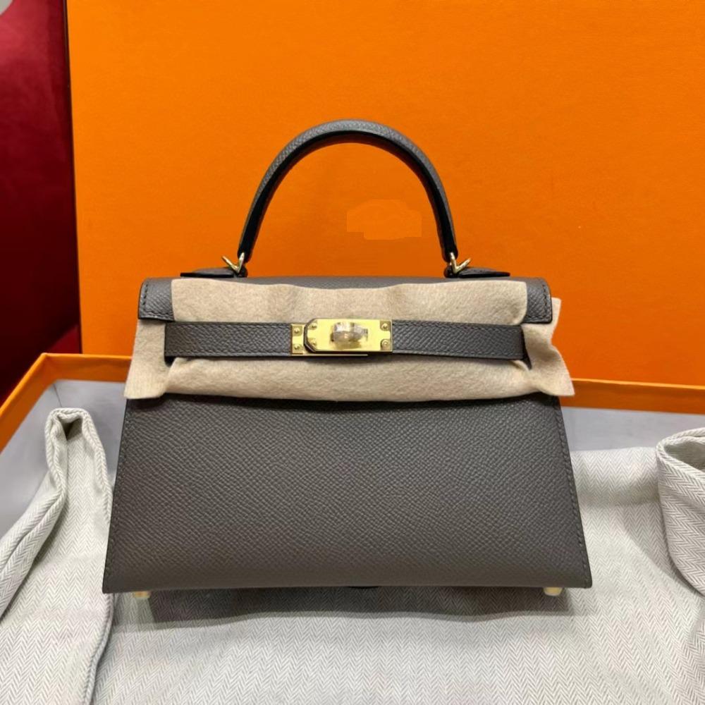 Euli Corrente de Corda Portátil de Segunda Geração Fivela Folha Única Cinco-Ouro Estilo Mini Transversal Design de Fivela de Bloqueio de Bolsa Feminina