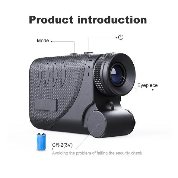 1500M Laser Rangefinder Telescope HD Image High Precision Measuring Electronic Ruler Monoculars for Golf Outdoors Hunting