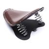 For Harley Heritage Softail Chopper Bobber Custom Motorcycle Universal Solo Driver Seat with Springs Bracket Mount Seat