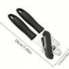 Heavy Duty Stainless Steel Manual Can Opener with Comfort Grip Handle Multifunctional Bottle Opener Easy to Use Durable Design