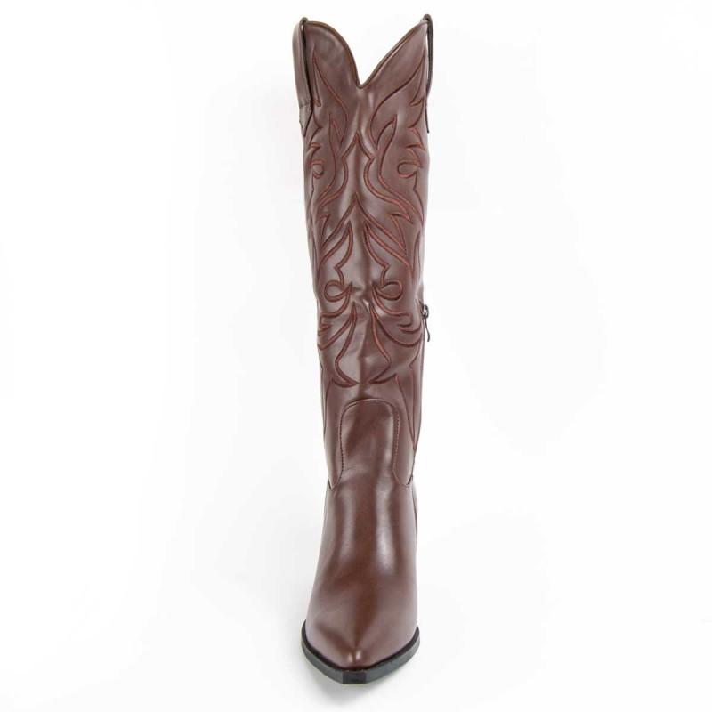 Bota Cowboy Para Mujer. Montevita Botarey 100690
