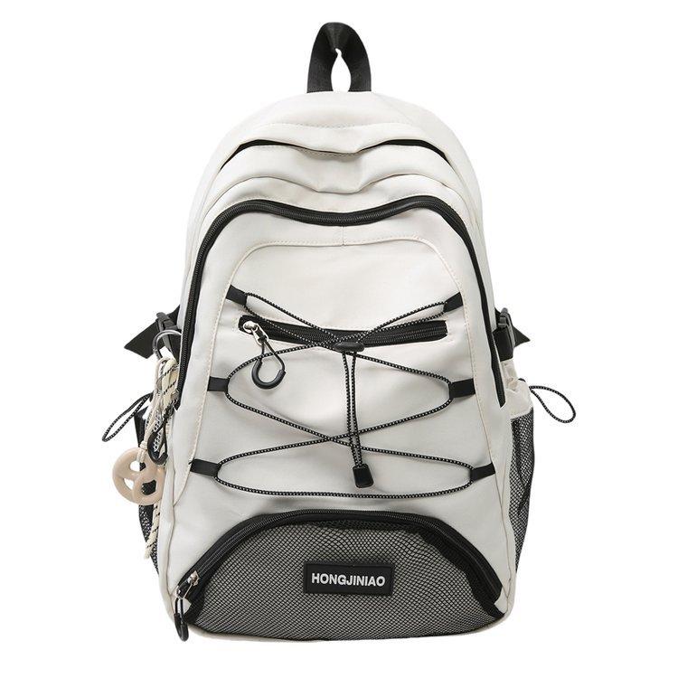 Schulrucksack neu große Kapazität hoher Wert Outdoor Freizeit vielseitig Studenten Sport Reisen Schulrucksack Rucksack mit Kordelzug
