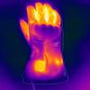 Komine EK-217 Protect Electric Heat Gloves for Motorcycles Black L