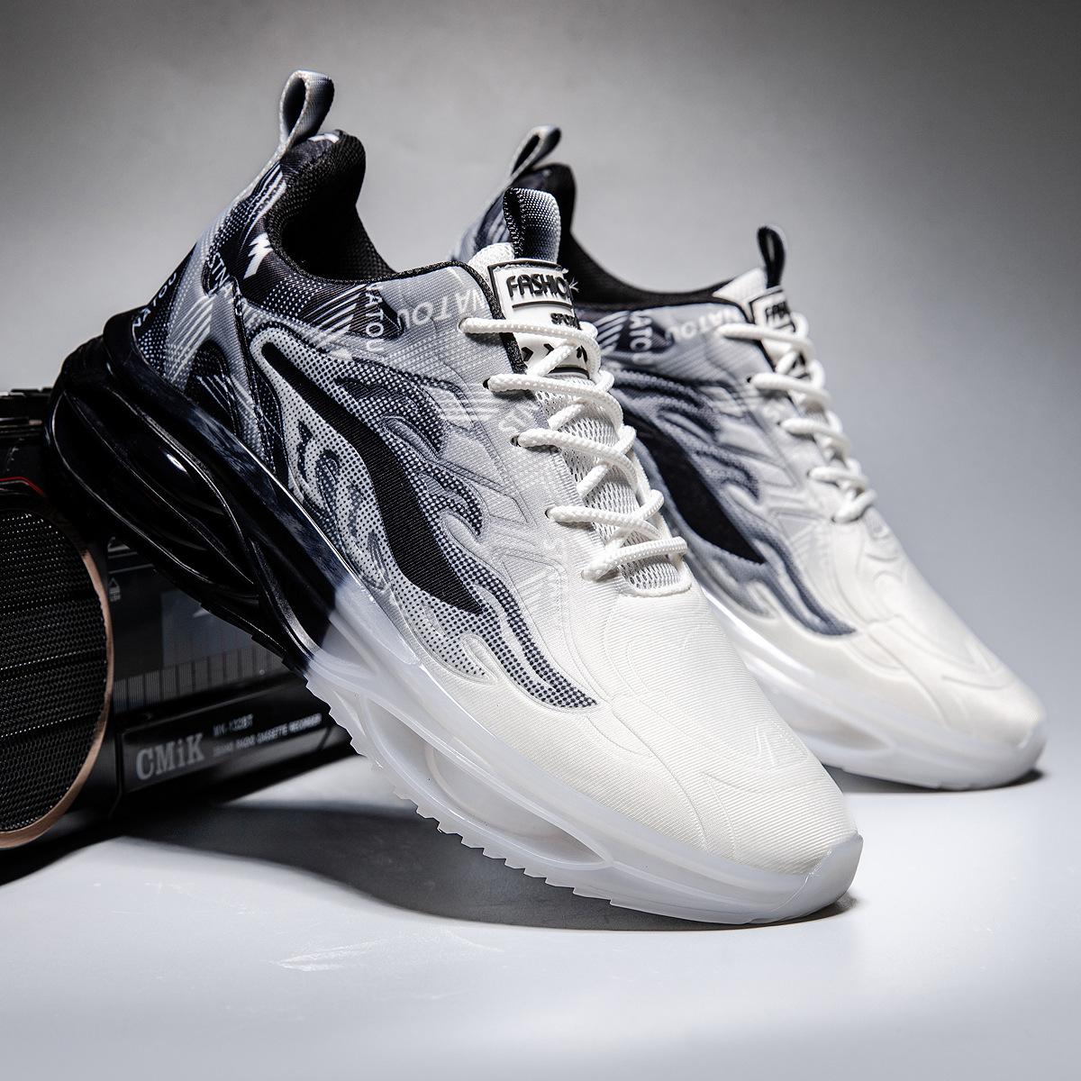 

Men s shoes autumn and winter large size new sports leisure running youth outdoor air cushion shock absorption dad shoes 39