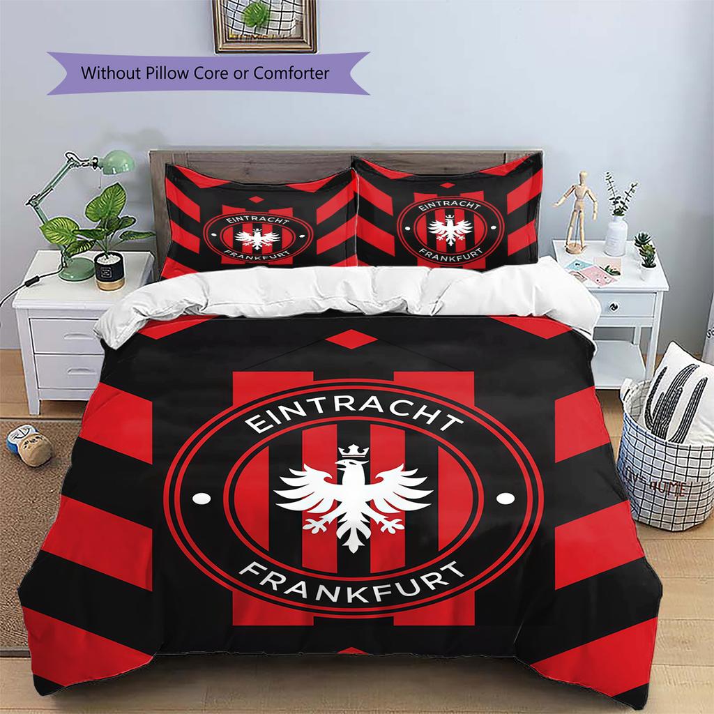 FSV Frankfurt Pattern Bedding Quilt Set  Home Decoration  Gift (1 * Duvet Cover + 2 * Pillowcase  Without Core).xwn