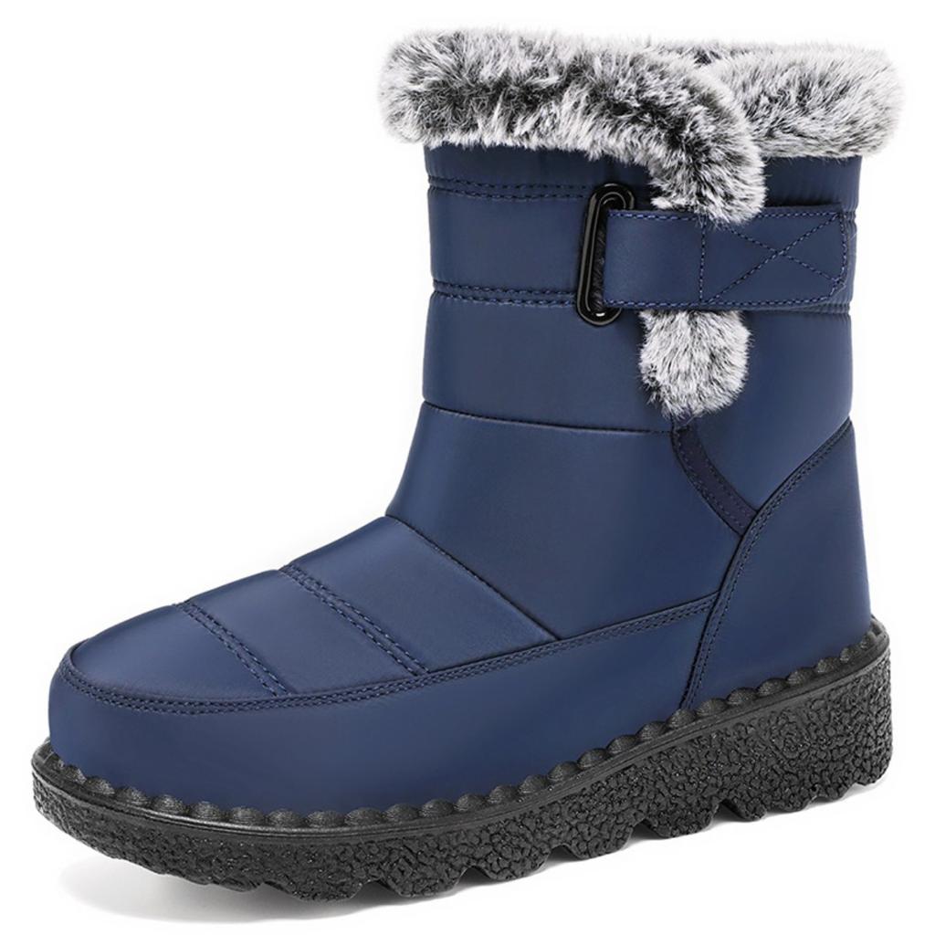 Snow Boots, Cotton Boots, Women's Shoes, Outdoor Shoes, Travel Shoes, Thick Shoes, Warm Shoes, High Top Shoes, Cotton Shoes, Mid Length Shoes