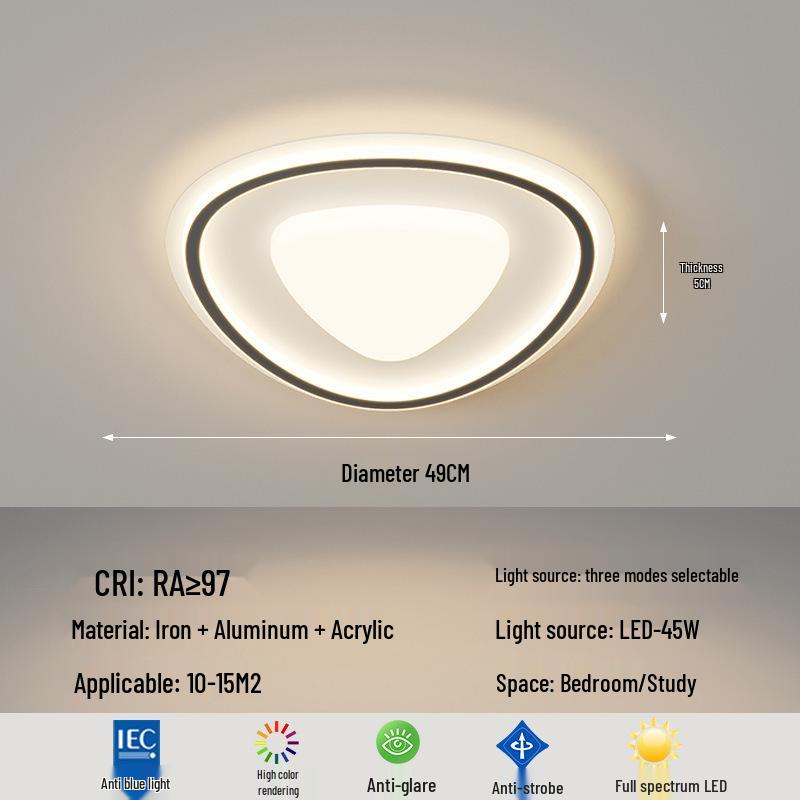 Smart Nordic LED Cloud Ceiling Light - Modern Minimalist, Eye-Protecting for Bedroom, Living Room, Dining Room