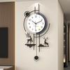 2026 Modern Minimalist Wall Clock High-End Decorative Silent Wall Clock Creative Household Wall Mounted Clock for Living Room