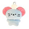 Cartoon Gluttonous Mouse Keychain Pendant - Cute Doll Decoration