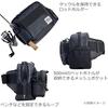 AbuGarcia Angler Hip Bag Mini Revestido Preto