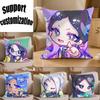 Lovely ChibiS of Valorant Square Sofa Pillow Cover Solid Color Living Room Home Decor Cushion Case